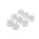 8x 9pin pcb ceramic vacuum tube socket for 12AX7B 12AU7 ECC83 ECC82 audio amp Gw