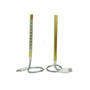 For Laptop PC Mini 10 LED USB Light Flexible Metal LED Lamp Book Reading_Li N1I9