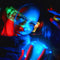 LED Glasses Clear Visor Party Luminous Glasses Light Up Rave DJ Sun Glasses