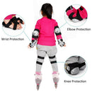 6Pcs 3 - 7 Years Old Outdoor Children'S Knee Pads Elbow Guards Protective G