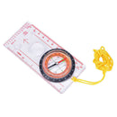 Outdoor Camping Directional Cross-country Compass Ruler Map Scale Compass-EBJ Gw