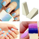 1 Set 15pcs Nail Art Sponge Stamp Stamper Shade Transfer Template Polish Ma T7Z5