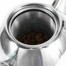 1L Durable Stainless Steel Teapot Coffee Pot Kettle With Filter Large Capac