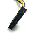 24Pin Female to DELL Optiplex  Server Motherboard 8 Pin Male Adapter Power Cable