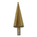 Set of 3 Drills Cutters Floors Conical HSS steel