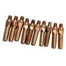 10pcs Gas Shielded Welding Fitting Conductive Tip for Welding Accs 8.8x0.9x40mm