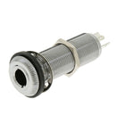 Electric Guitar Bass Pickup Plug Socket Short Terminal Guitar Parts Chrome