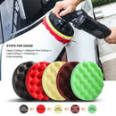 Polishing Pads,7 Pcs 7 Inch(180mm) Buffing and Polishing Pads Kit, Perfect  B6L9