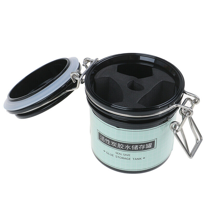 Hot Eyelash Glue Storage Tank Adhesive Stand Storage Container Makeup Tool - 3C