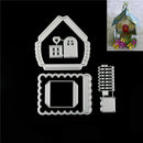 Beautiful Customized House Cutting Dies DIY Scrapbook Photo Album Card Craft FT