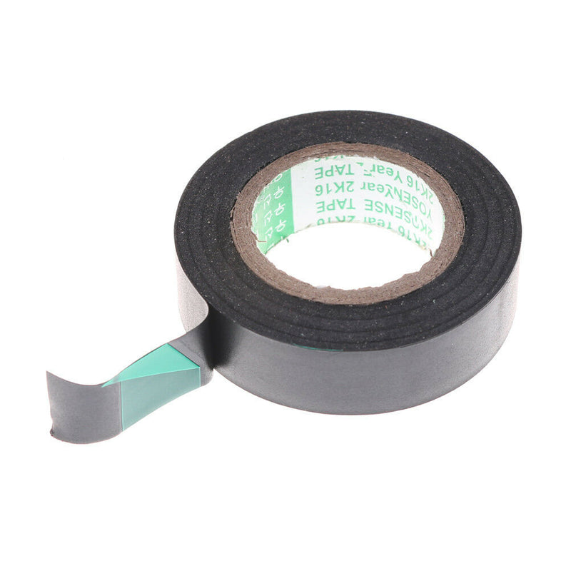 Black PVC Electrical Wire Heat Resistant Vinyl Insulating Tape Roll 16mm*20m Gw