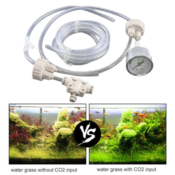 DIY CO2 Generator System Kit with Diffuser for Aquarium Live Plants Home