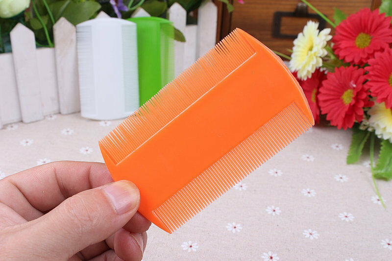 3PCS Double Sided  Durable For Head Lice Detection Comb Pet Dog Flea
