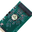 1.8" Mini mSATA PCI-E SSD to 40Pin ZIF Card CE Cable Adapter Converter J Hn