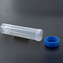 5 Pieces 50ml Plastic Transparent Centrifuge tube with scale Plastic test t B3L3