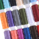 24 Spools Mixed Colors Polyester Sewing Supply Quilting Threads Set All PurposME