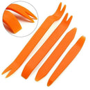 Auto Trim Removal Tool Kit,5 Pcs Car Panel Door Window Tools Kit,Auto Clip P9N6