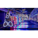 4.5M Star String Lamp Crystal Light Festival for XMAS Wedding Party Decor