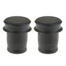2 Pieces Black Car Cigarette Lighter Plug Cover Cap Shield Full Protection for