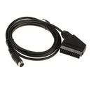 1.8m/6ft RGB Scart Cable AV Cord Audio & VideoTV Lead for Sega  2 Mega