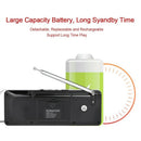 Y-618 Mini Fm Radio Digital Portable Dual 3W Stereo Speaker Mp3 Audio Playe