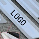 Car Door Stainless Steel Thin Sill Scuff Plate Trim For Skoda Octavia 2007-2013