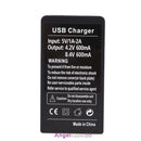 DC 5V 400mAh USB Charger for Nikon EN-EL14 Battery Camera Coolpix