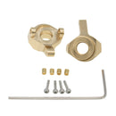 Brass Steering Knuckle Cups Fit for Axial SCX24 AXI90081 1/24 Scale Crawler