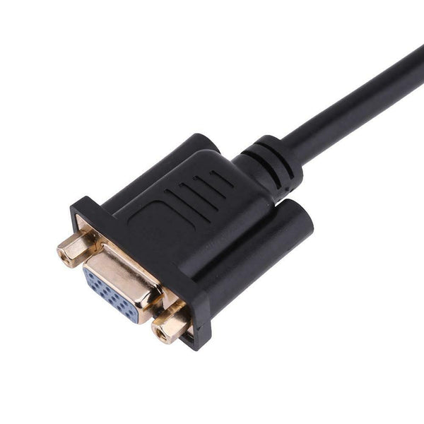 HDMI Male To VGA D-SUB 15 Female Video Adapter Converter Cable For HDTV #gib