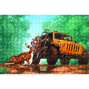 1000pcs DIY Kid Catching Tiger Puzzle Educational Learning Assembling Toys