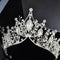 New Big Baroque Handmade Crystal Princess Crowns For Queen Rhinestone Tiara Y5O7