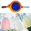 Drying Rack Hotel Hanging Laundry Indoor Outdoor Retractable Clothesline Travel