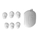 6-pair Silicone Earpods Earbud Cover Ear Hook For Airpods, Black+White