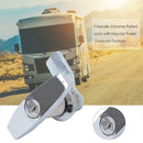 1pc T Handle Chrome Plated Lock with Keys for Trailer Caravan Toolbox