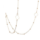 Eye Glasses Sunglasses Beading Chain Holder Lanyard Necklace Strap Square Wo3C