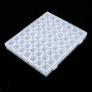 56 Compartments Plastic Empty Case Jewelry Organizer Box Storage Container
