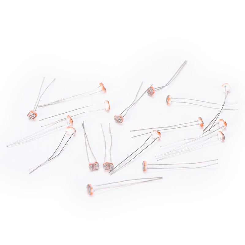 20pcs photoresistor LDR CDS 5mm light-dependent resistor sensor gl5516 arduin Ew