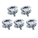 5xMarine Stainless Steel 316 Flush Pull Hatch Latch 45mm Boat Yacht