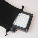 Rechargeble 96 LED Video Light,Mini on Camera Led Light with 2500mAh Batter