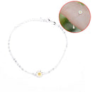 Beautiful Small Daisy Flower Chian Bracelet Simple Charm Bracelets Women JeS Gw