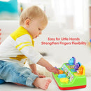Interactive Pop-Up Animal Music Toys, Active Toys and Light, Animal Sounds,