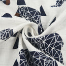 Black bear printing muslin Baby Cotton Swaddling bag Infant Newborns