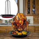Roasted Chicken Rack Holder Grill Stand Fork Chicken For BBQ Grill J1V3