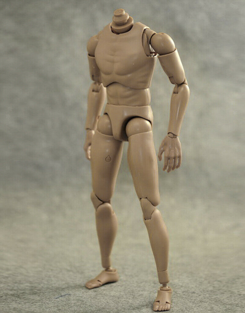 12'' Action Man Rude Body Carving Sculpture for Dragon DML BBI DID