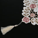 New Table Runner Embroidered Floral Table Cloth Pattern: