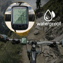 Waterproof Digital LCD Cycle Bicycle Backlight 536 Computer Speedometer Odometer
