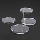 Jewelry Display Stand Acrylic Organizer Necklace Show Holder Rack Shelf