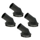 4pcs Vacuum Cleaner Attachment Round Dust Brush Bristle Brush Head 35mm