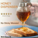 200ML Elegant Honey Dispenser and Warmer Set dispenser honey Kitche S8R0