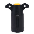 7 Way Round RV Style Trailer Light Plug Connector Adaptor Camper Boat Car Kw